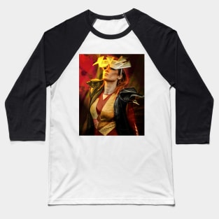 Rebecca Quin - Irish Flames Baseball T-Shirt